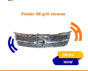 Front Grill Toyota Corolla Fielder 2005 2006 Silver/Chrome