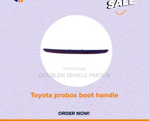Boot Handle Toyota Probox Old Model 2005