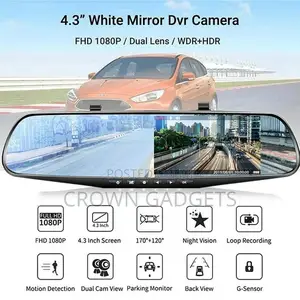 Mirror Dash Cam Backup Camera With 32GB Card