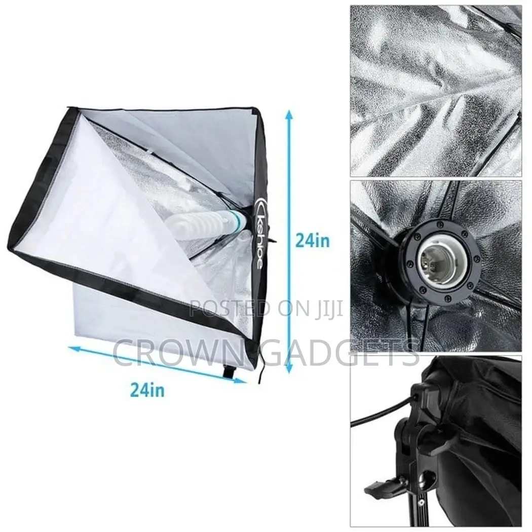 High-Power Fluorescent Studio Lighting Kit