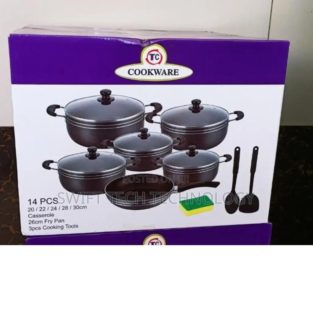 14pcs Non Stick Cookware Set Tc Tc