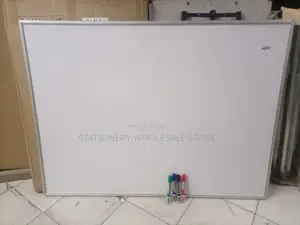 Heavy Duty Whiteboard 120cmx90cm + 4markers