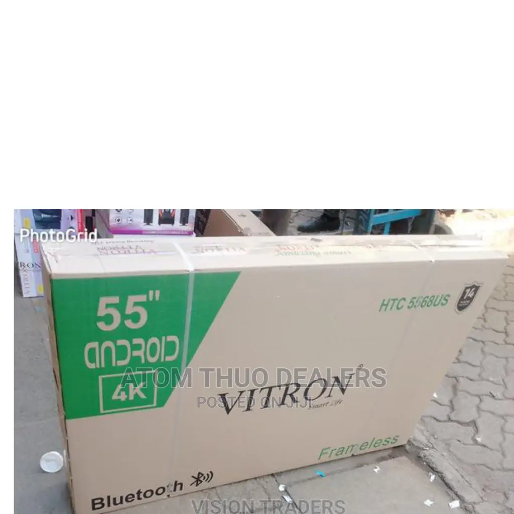 Original Vitron 55" Smart Android Frameless Tv  