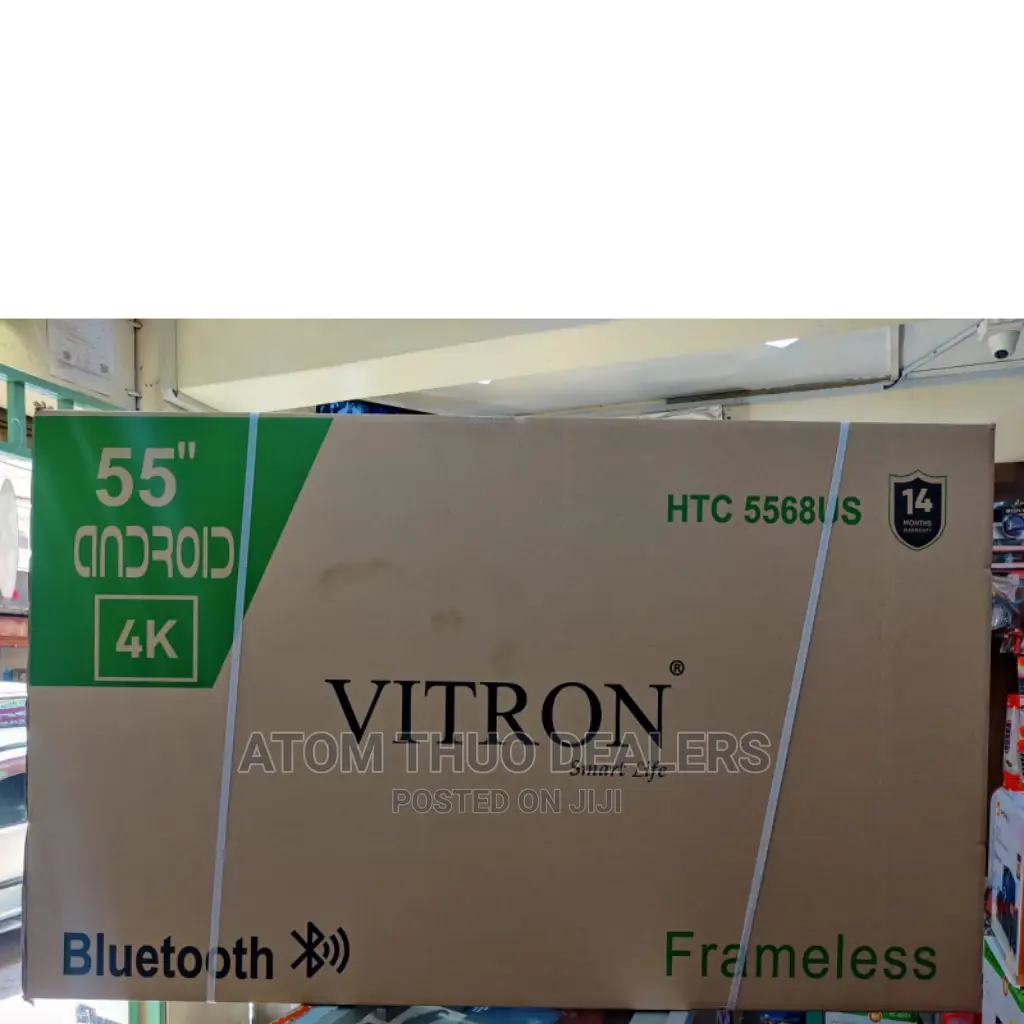 Original Vitron 55" Smart Android Frameless Tv  