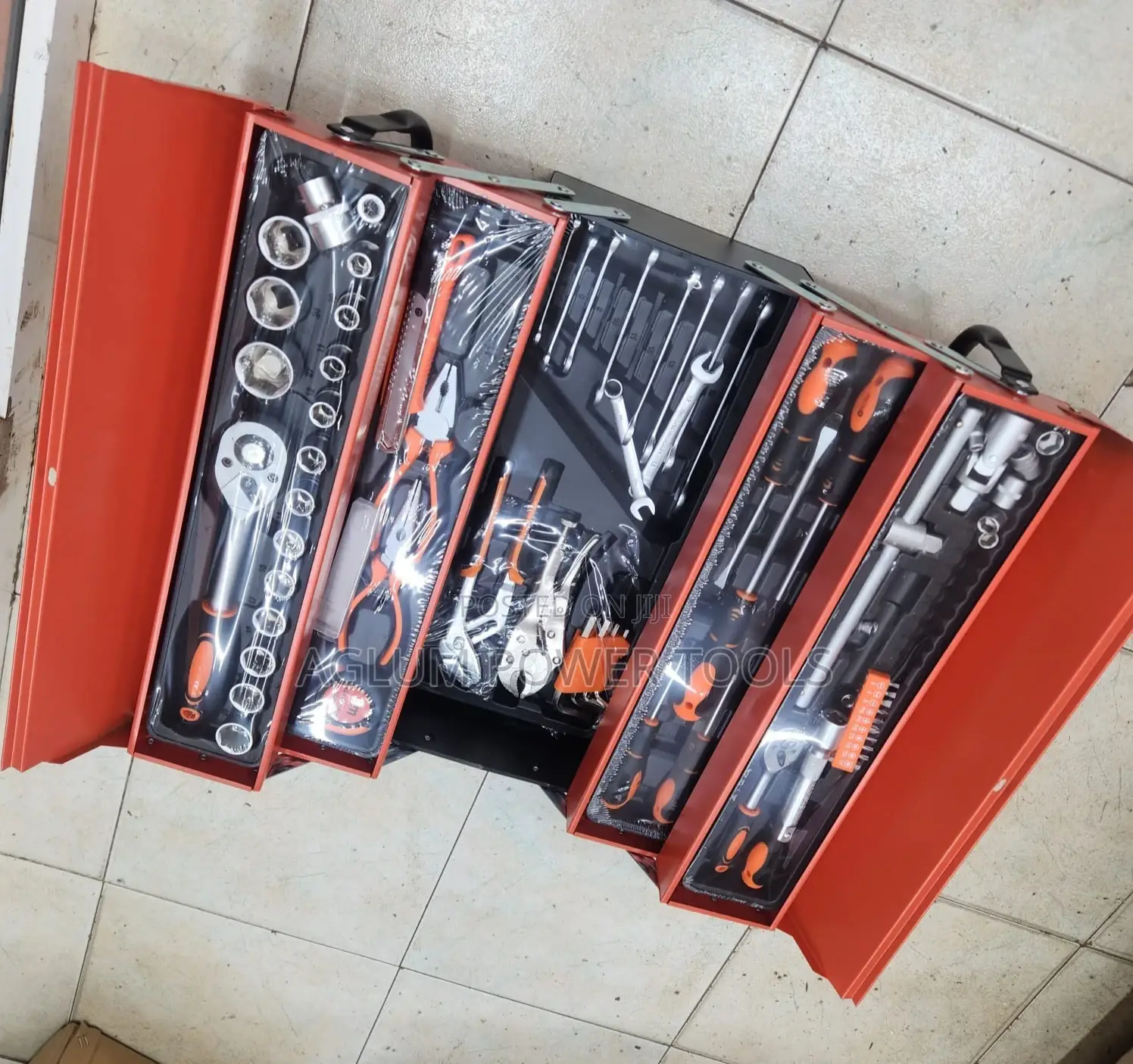Mechanical Toolset 85 Pieces With 5 Layers Toolset