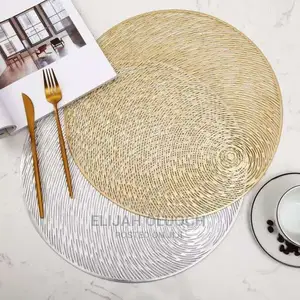Gold and Silver Placemats