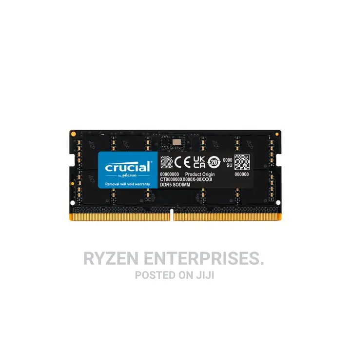 Crucial Laptop RAM DDR5 16GB 4800