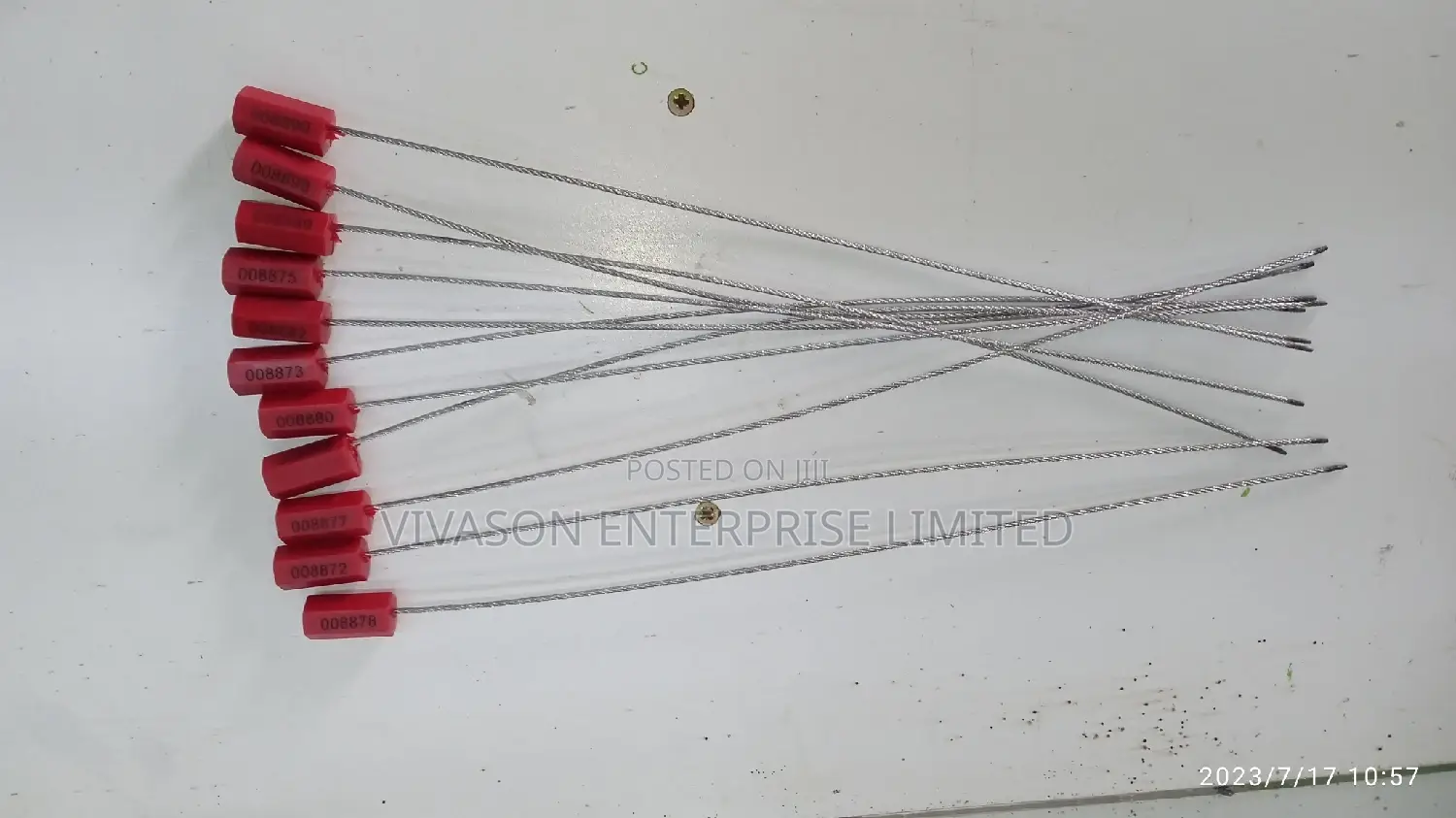 Hexagon Cable Seals 30cm