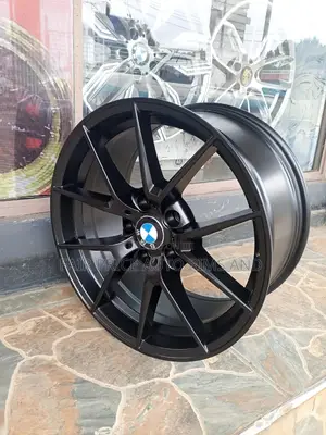 Size 18 BMW Sports Rims Black Plain