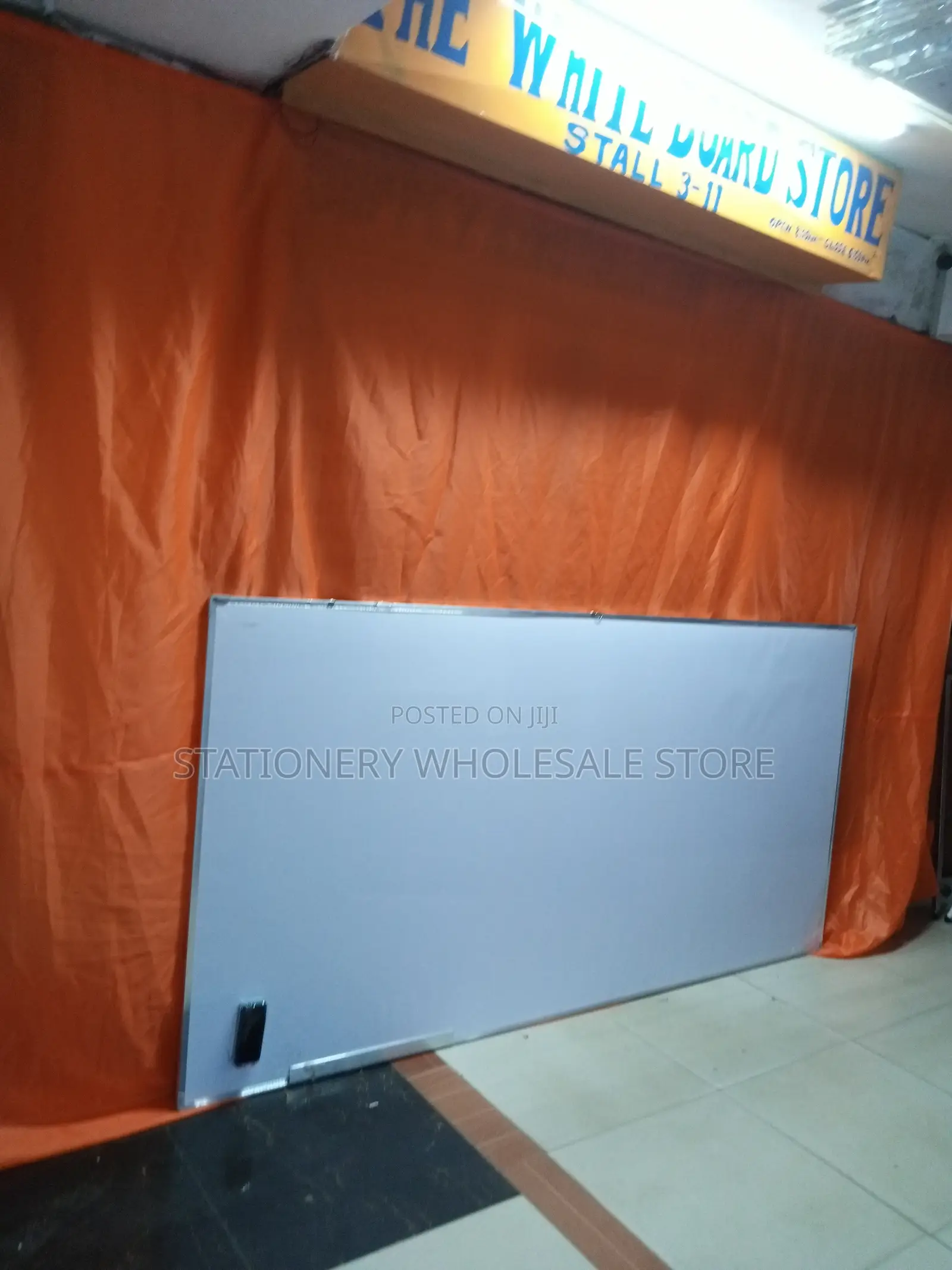 White Boards–White Board 240cm X 120cm for Schools + Duster