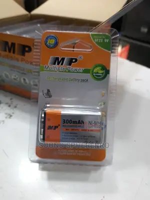 MP 9v Rechargeable Battery