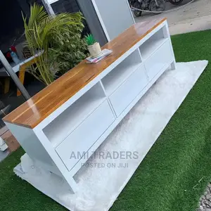 White Luxury Tv Stand (6ft)
