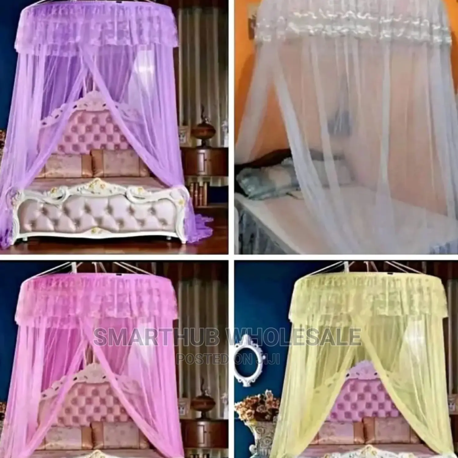 Round Free Size Mosquito Net