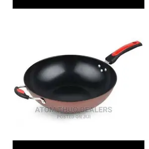 34 Cm Non Stick Wok Pan