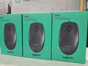 Logitech Wired Mouse M90 *Logitech Wired Mouse M90!!