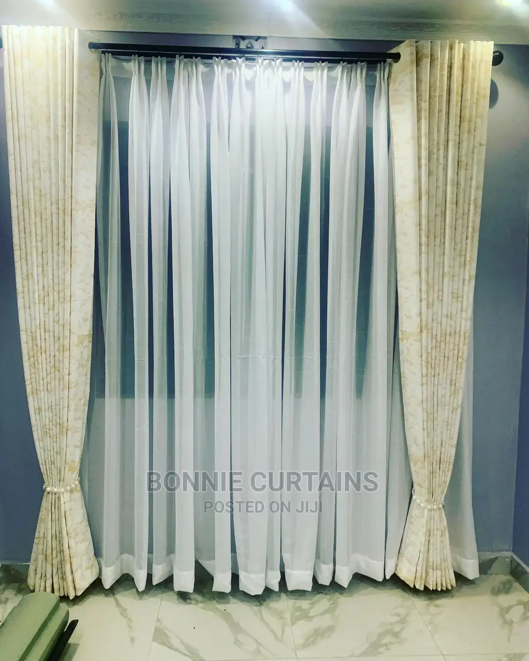 Plain Blackout Curtains for Airbnb