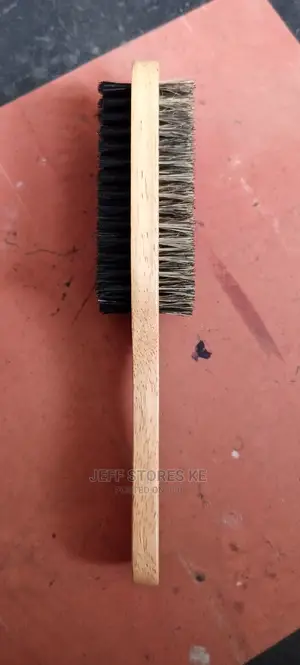 Long Wooden Double Brush