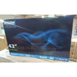Vision Plus 43"
Frameless Smart
Android Full HD LED 
Tv