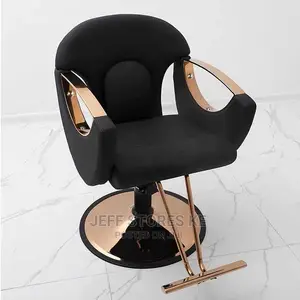 Black Gold Salon Styling Chair