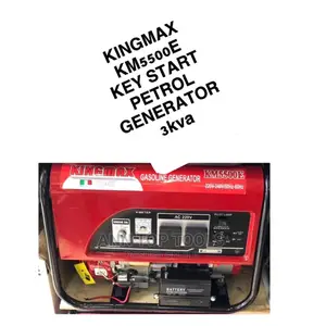Kingmax Km5500e 3.5kva Key Start Petrol Generator