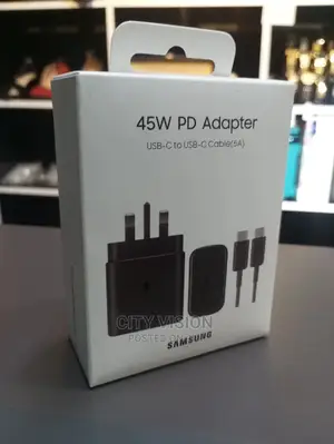 Samsung 45w PD Adapter and Cable