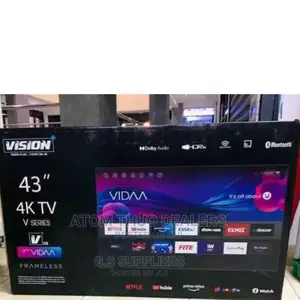 Original 43 Inches Smart Android Frameless Vision Tv 