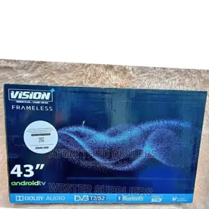 Original 43 Inches Smart Android Frameless Vision Tv 