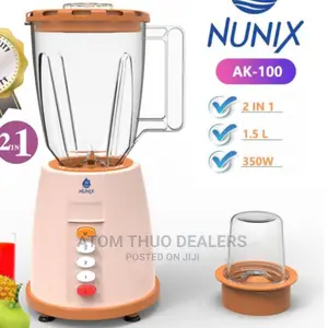 2 in 1 Nunix Blender With Grinder