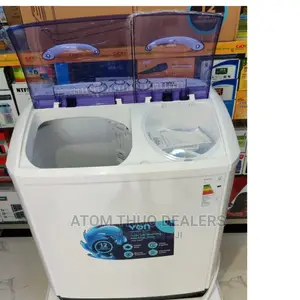 Von 10 KGS Semi Automatic Twin Hub Washing Machine