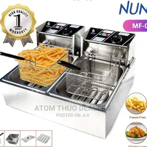 6L+6L Double Electric Deep Fryer 