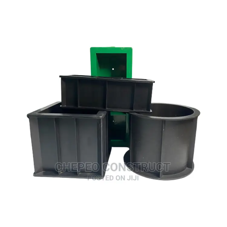 150mm Plastic Concrete Cube Moulds for Concrete Testing.