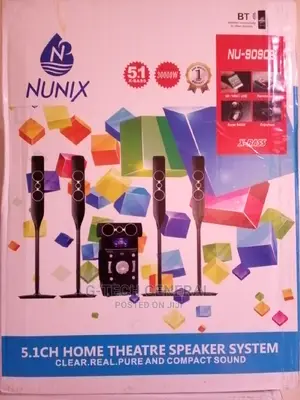 Nunix 5.1ch X-Bass Home Theatre System