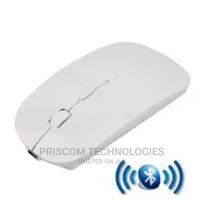 White Wireless Rechargeable Mouse, Rechargeable Mouse