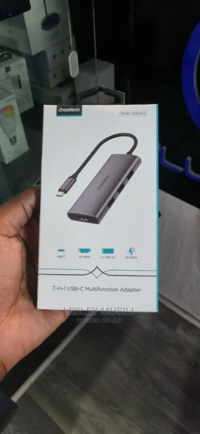 Choetech Hub M19 7in1 Usb-C Multifunction Adapter