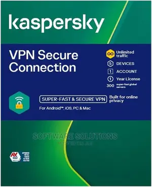 Kaspersky VPN Secure Connection 5 Users, 1 Year