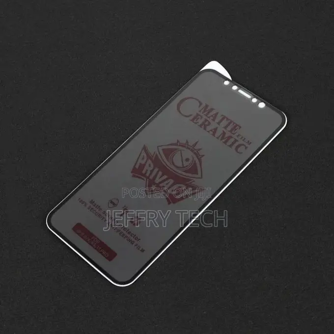 iPhone 11 / XR Mate Ceramic Privacy Screen Protector