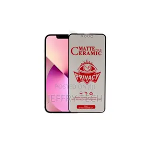 iPhone 13/13 Pro/ 14 Ceramic Glass Privacy Screen Protector