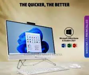 New Desktop Computer HP AiO 24 4GB Intel Core I5 SSD 256GB