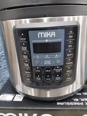 Mika -Electric Pressure Cooker 6l Mika -Silver