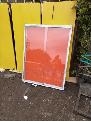 Glass Sliding Lockable Notice Board for Office Use
