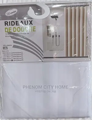 Plain Colour Shower Curtains