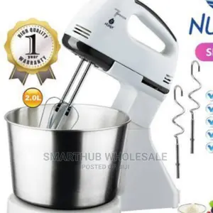 Nunix Hand Mixer With Bowl 2.0l