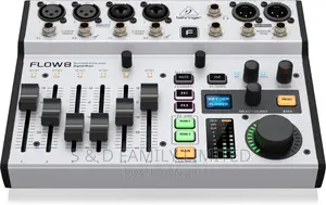 Behringer 8-Input Digital Mixer With Bluetooth Audio and App