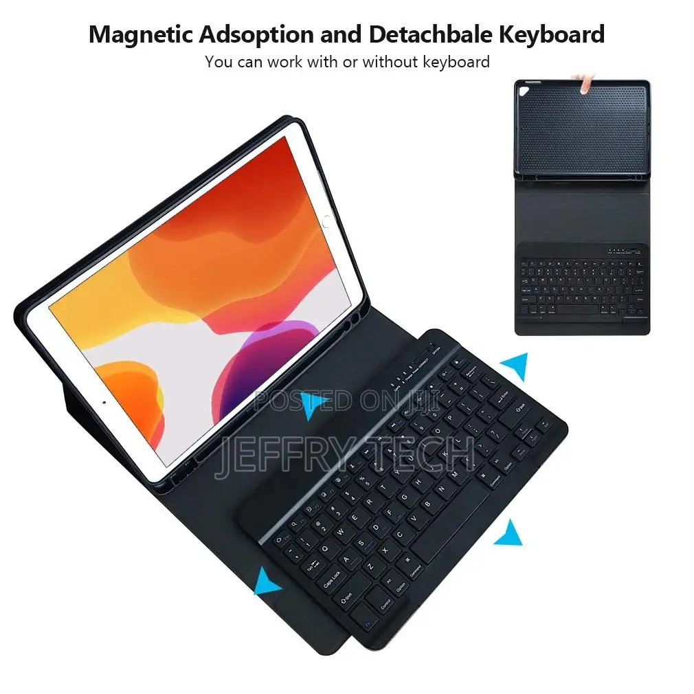 iPad 7th Generation Case Keyboard 10.2" 2019, Keyboard Case