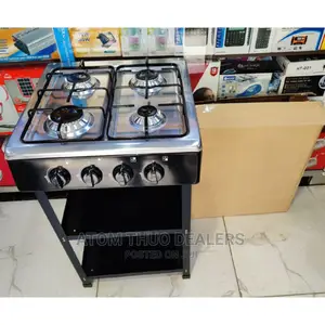 Ramtons Four Full Gas Stove With Stand .