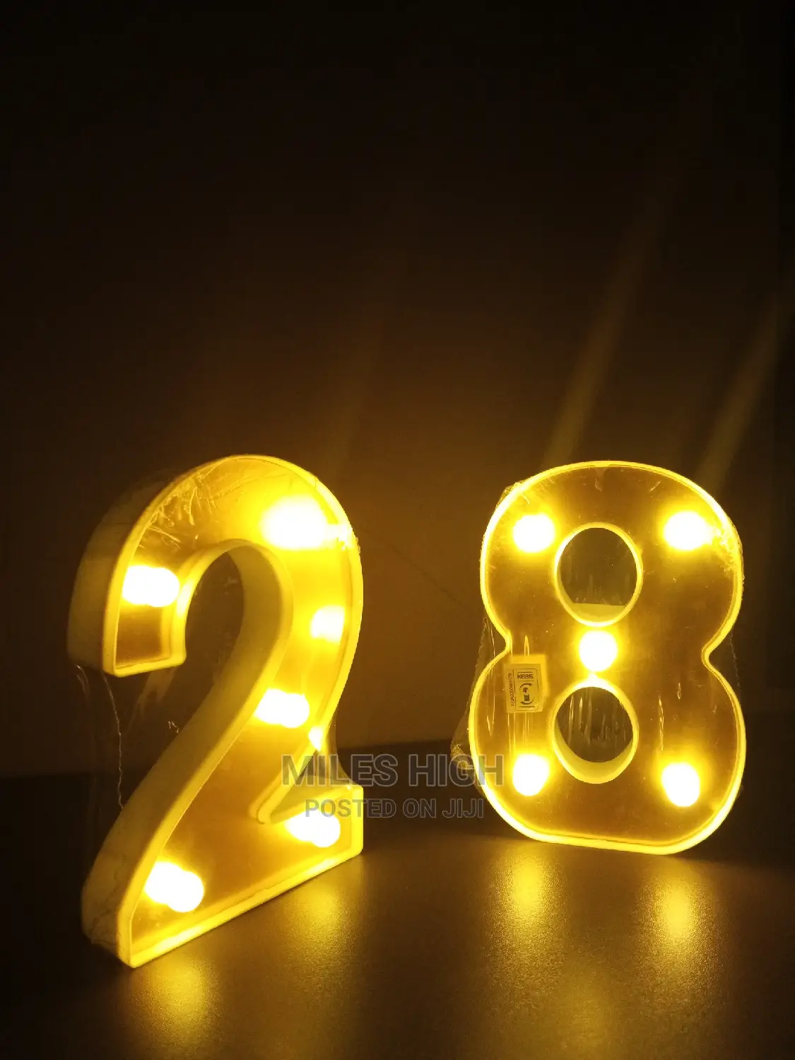 Birthday Decor Letters / Numbers