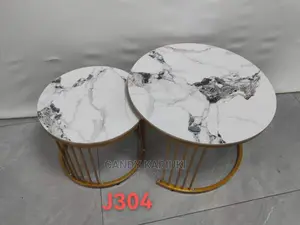 Elegant Pure Marble Nest Stools