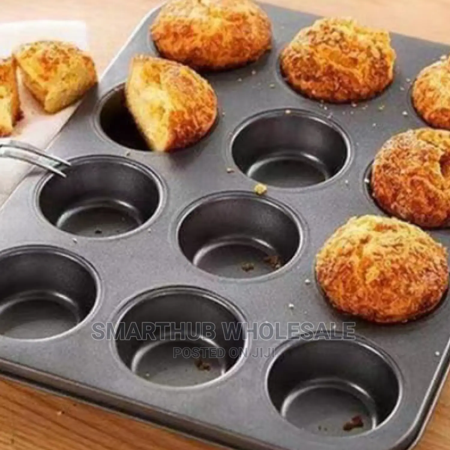 12 Holes Cupcake Moulds