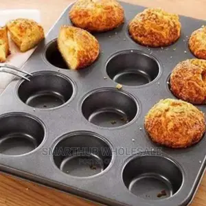 12 Holes Cupcake Moulds