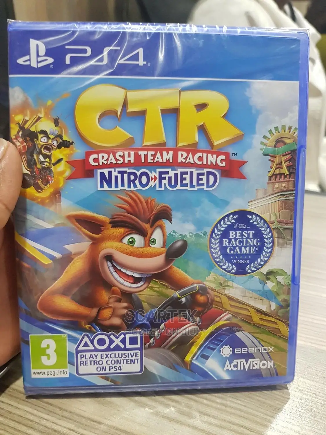 Ps4 CTR (Crush Team Racing) Nitro-Fueled